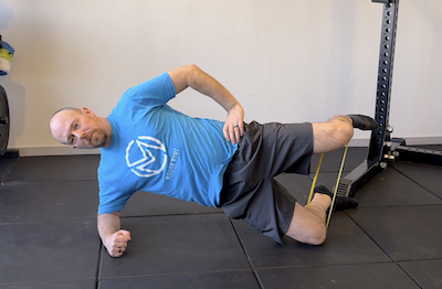 Side Plank Clamshell